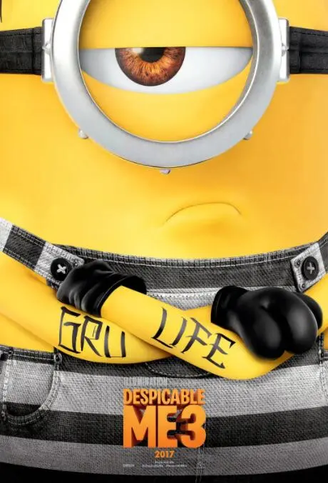 《神偷奶爸3》：格鲁家庭爆笑回归，迷你兵团再掀欢乐风暴！拯救世界不如守护家人